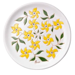 Primavera Gialla Yellow and Green Decorative Plate