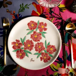 Primavera Pink Decorative Plate