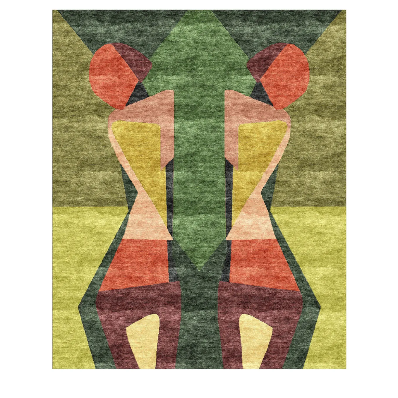 Prisma Multicolor Hand-Tufted Rug by Petra Ryberg