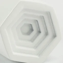 Prisma White Door Handle by Nicole Valenti