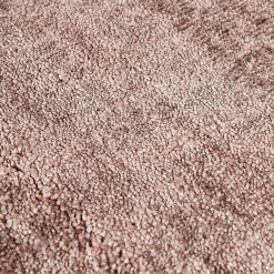 Pure Powder Pink Bamboo Silk Rug