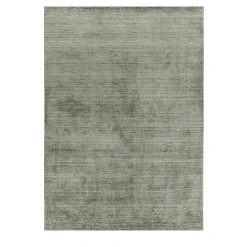 Pure Woods Green Bamboo Silk Rug