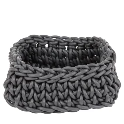 Quadrato Gray Basket #3 by Rosanna Contadini