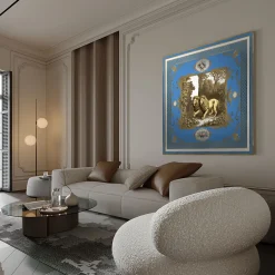 Quarta Figura Classic Gold Wall Panel