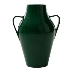 Quartara Green Ceramic Vase