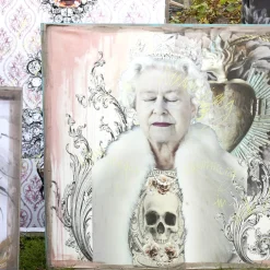 Queen Skull Tapestry Limited Edition