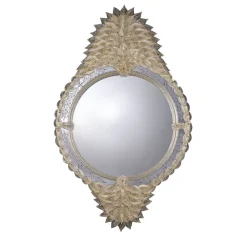 Queen Wall Mirror with Gold leaf