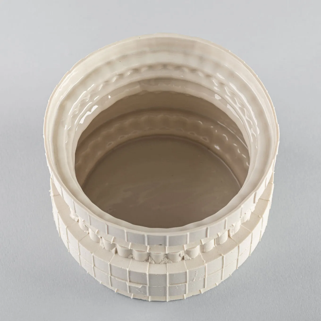 Raccordo L White Porcelain Vase