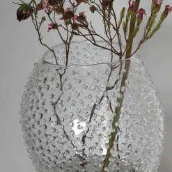 Rainy Drop Glass High XL Vase