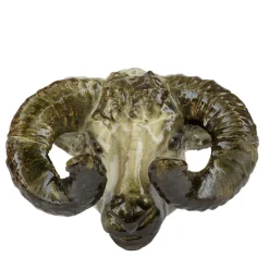 Ram trophy wall sculpture