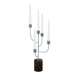 Rami Emperador Dark and Blue Candle Holder