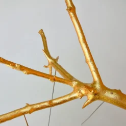 Rami Sospesi Gold Sculpture