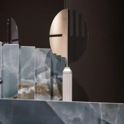 Ratio Bathroom Sink with Backsplash by Sapiens Design