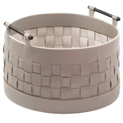 Ravenna Small Short Round Basket