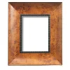 Rectangular Poplar Burl Wood Frame