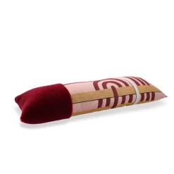 Rectangular Simple Cushion in Les Intrigues Jacquard Fabric