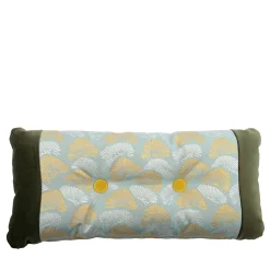 Rectangular Zeta Cushion in Floreal Jacquard Fabric