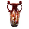 Red Murano Glass Amphora Vase