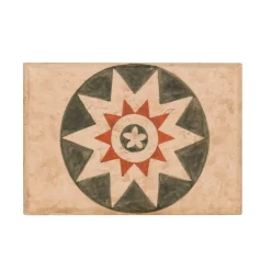 Red Rectangular Florentine Box