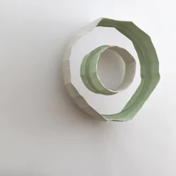 Reflections Ring Aura 50 White and Green Mirror