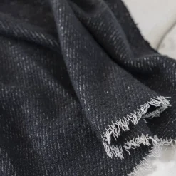 Region Black Small Blanket