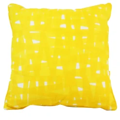 Rete Yellow Cushion