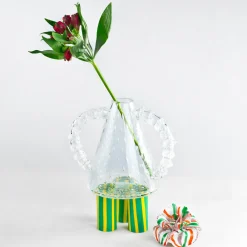 Rezzonica Venetian Glass Sculpture by Eliana Gerotto