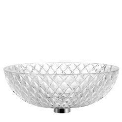 Rhombus Oval Crystal Washbasin