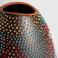RIC-4 Chameleon Polychrome Vase by A. Mancuso/Analogia Projects