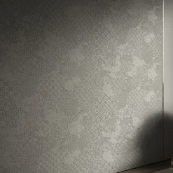Ricami Gray Wallpaper