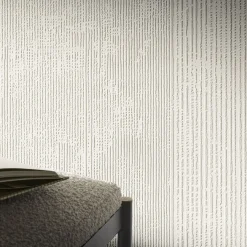 Rilievi White Wallpaper