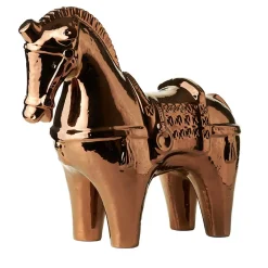 Rimini Rame Standing Horse Figurine by Aldo Londi