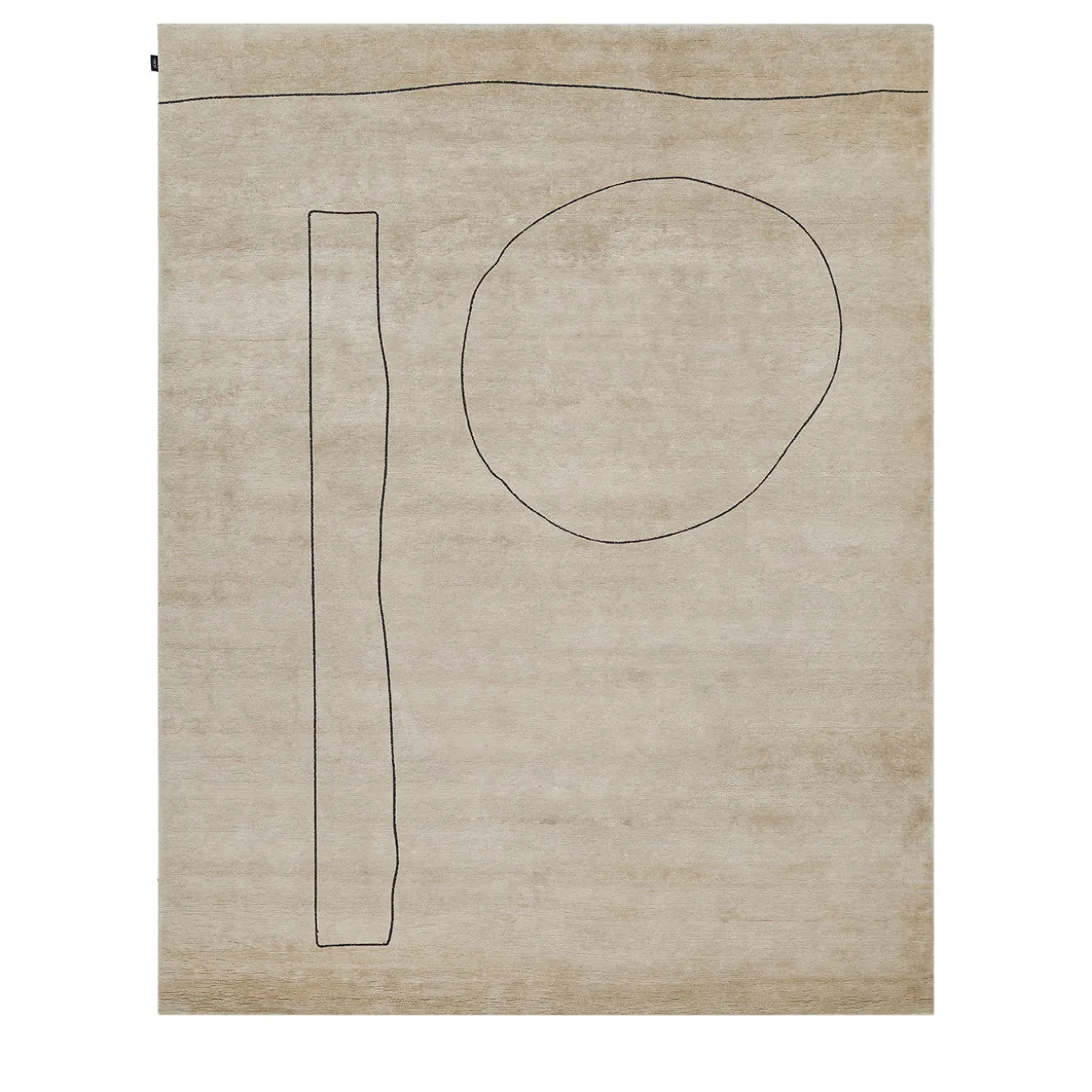 Ritagli Beige Carpet by Elisa Ossino