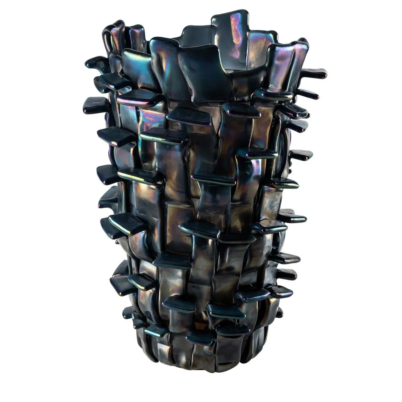 Ritagli Blue Vase by Fulvio Bianconi