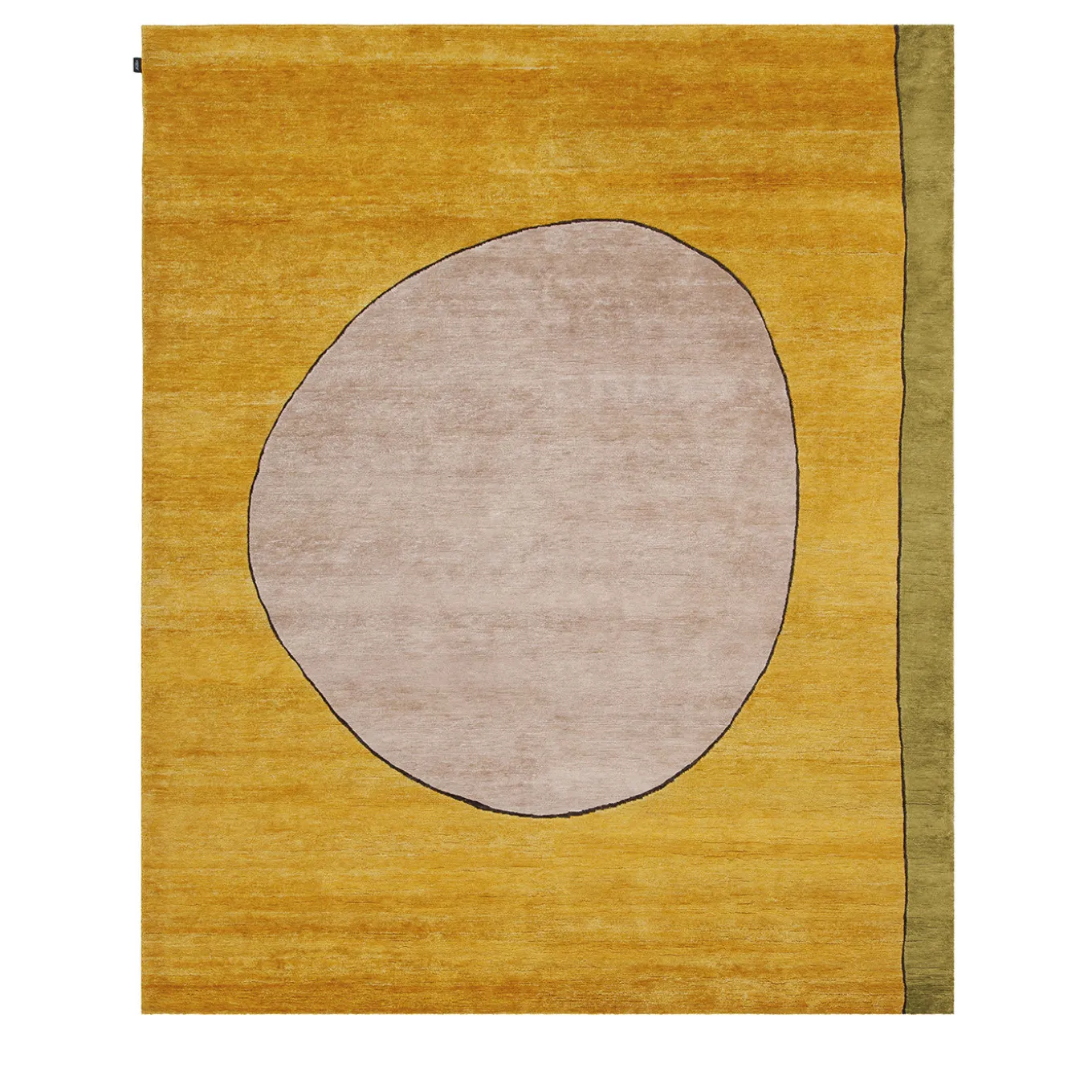 Ritagli Saffron and Lime Carpet by Elisa Ossino