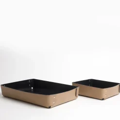 Rivets Attilio Olm-Toned Vide Poche by Claude Bouchard