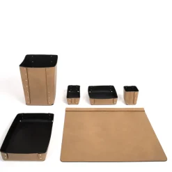 Rivets Attilio Olm-Toned Vide Poche by Claude Bouchard