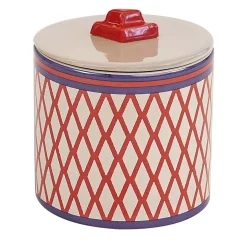 Rock gray and Midnight Blue Mini Treasure Candle