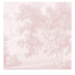 Romantic Pink Trees Wallpaper