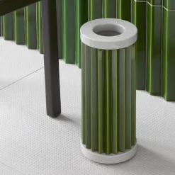 Rombini A Green and Gray Vase by Ronan & Erwan Bouroullec