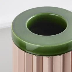 Rombini A Green and Rose Vase by Ronan & Erwan Bouroullec