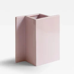 Rook Pink Ceramic Vase