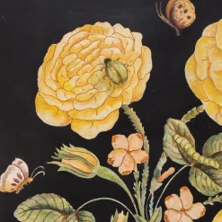 Rose Marble Inlay Tableau