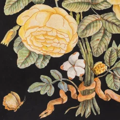 Rose Marble Inlay Tableau