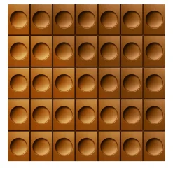 Rosetta Bronzo Fiorentino Wallpaper by Costantino Gucci