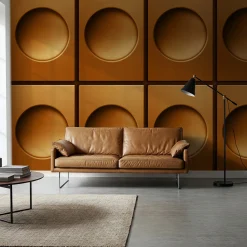 Rosetta Bronzo Fiorentino Wallpaper by Costantino Gucci