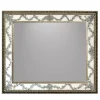Rosetta Frame Mirror with Porcelain Garland