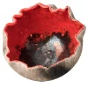 Rosso Di Sera Red Ceramic Decorative Bowl by Nino Basso #3