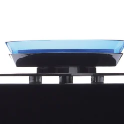 Round Table Limited Edition Aquamarine Centerpiece by Ettore Sottsass