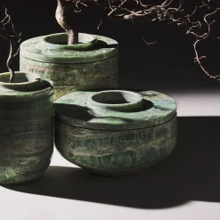 Royal Medium Vase in Artik Green